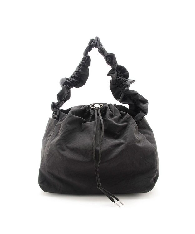 MioFIRANO DRAPE C001 ハンドバッグ 2WAY はっ水 BLACK