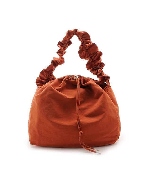 MioFIRANO DRAPE C001 ハンドバッグ 2WAY はっ水 ORANGE