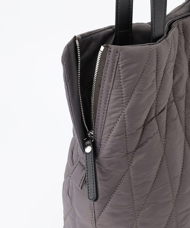 Y'SACCS パデットトートバッグ Mサイズ ダークグレー