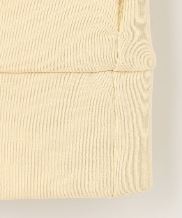 組曲 【パールボタン付き】ダンボールジャージー カーディガン イエロー系