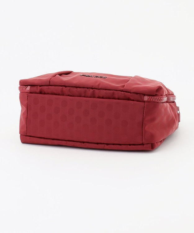 Y'SACCS 【ムック本掲載】Polka Dots スクエアポシェット ワイン