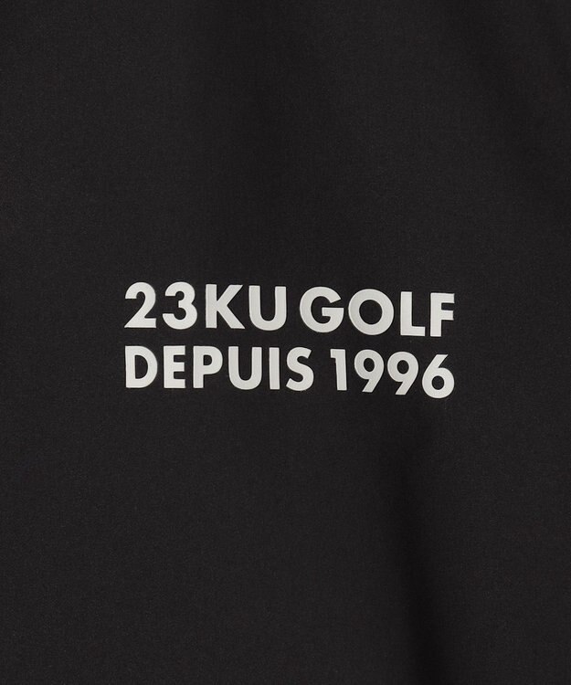 23区GOLF デタッチャブルスリーブ【MEN/キングサイズ】２ＷＡＹ ブルゾン ブラック系