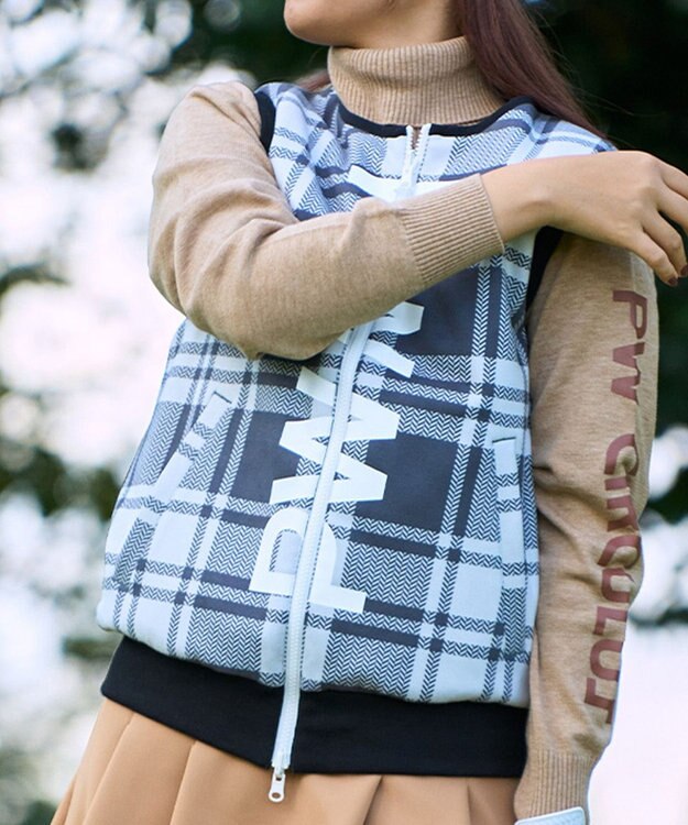 PW CIRCULUS 【WOMEN】リバーシブル カジユアルベスト グレー系5