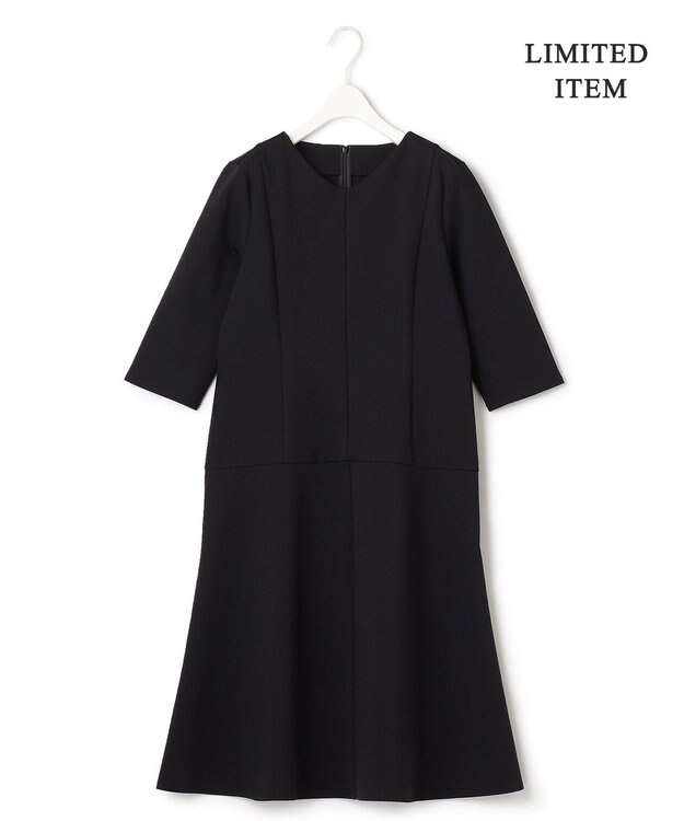 ICB 【WEB限定】コットンコンプレッシャー ワンピース ブラック系