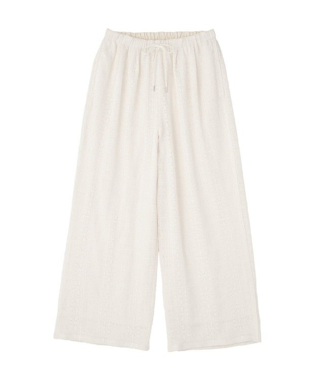 AMERICAN HOLIC サイドメローレースパンツ Ivory