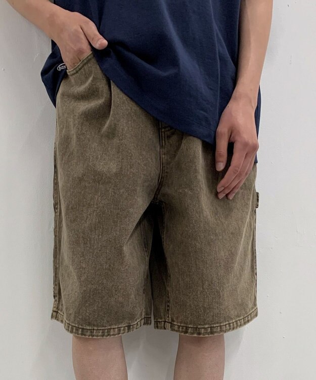 WEGO 【BEN DAVIS（ベンデイビス）】EMBRO FADED SHORTS ブラウン