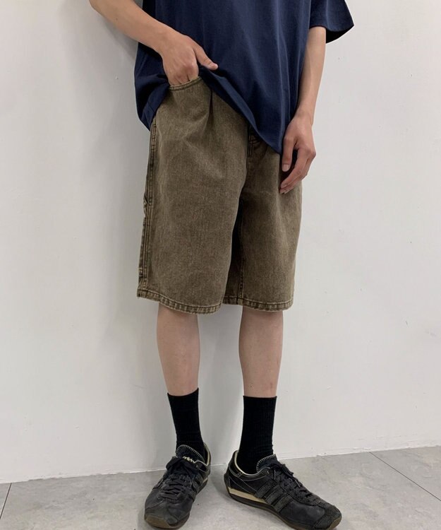 WEGO 【BEN DAVIS（ベンデイビス）】EMBRO FADED SHORTS ブラウン