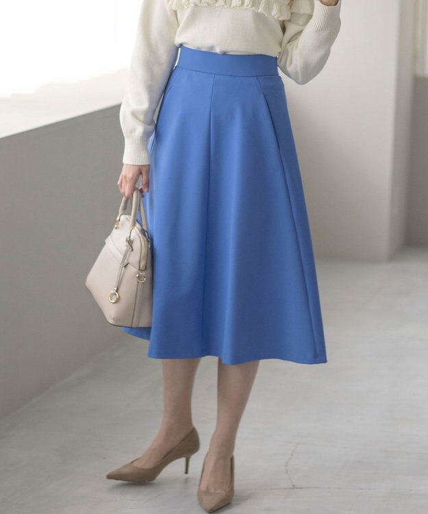 組曲 【WEB限定カラーあり】GEMINI フレアスカート ロイヤルブルー系