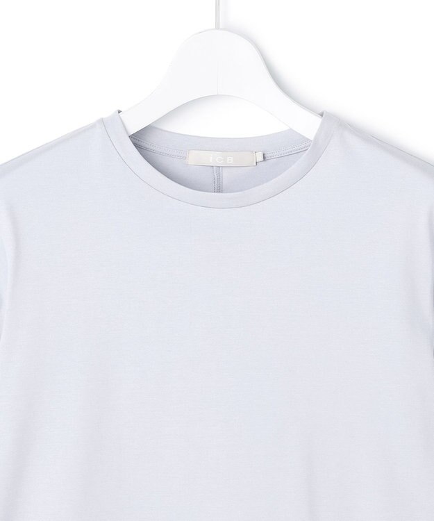 ICB L 【先行予約・WEB限定】ベーシックTEE サックスグレー