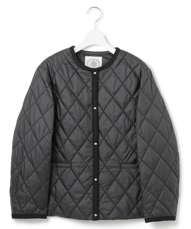 J.PRESS LADIES 【WEB限定カラーあり・洗える】コンパクトタフタキルティング ブルゾン 【WEB限定】ブラック系