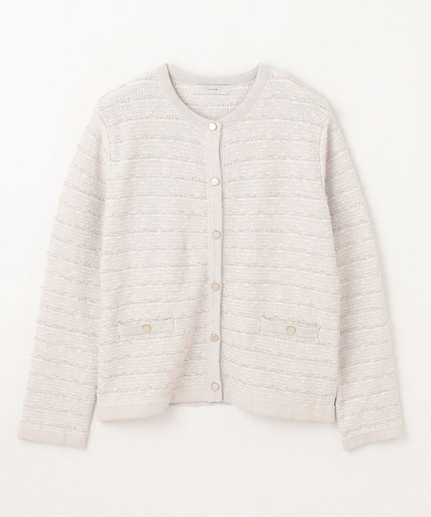 ANY 【ウエストゴム】セレモニーニットセットアップ ライトグレー