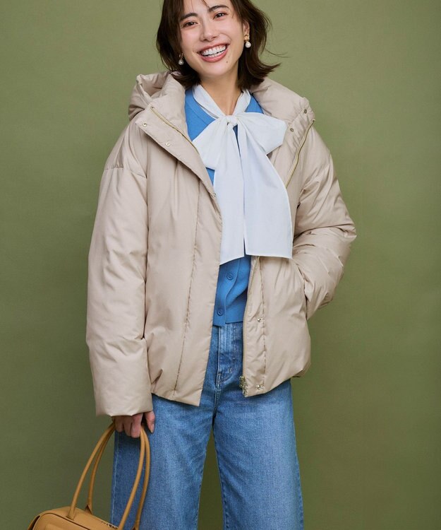 23区 【滝沢眞規子さん着用/VERY掲載/洗える】23区DENIM ストレッチ ワイドパンツ スカイブルー系