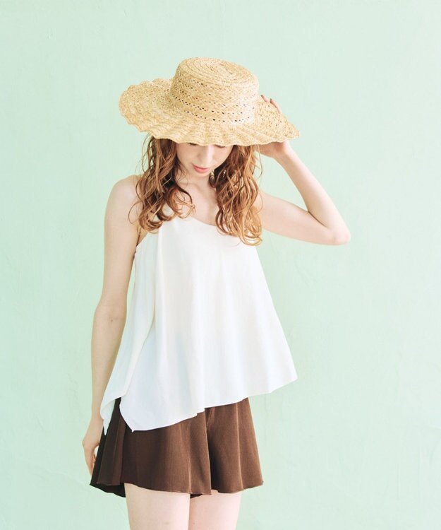 San-ai Resort（三愛水着楽園） 【SALE】３点セット水着　9M・11L【San-ai Resort（サンアイリゾート）】 ホワイト×ブラウン