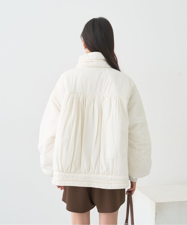 earth music&ecology モンスターコート Ivory