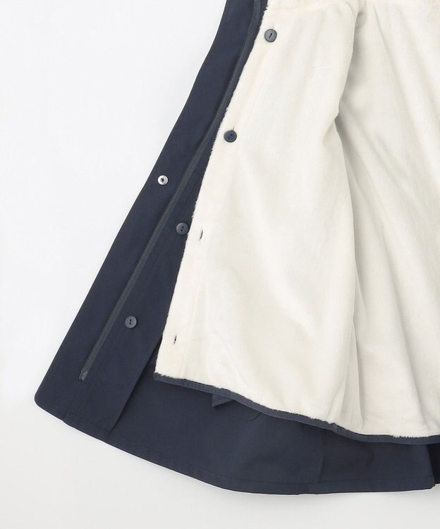 組曲 KIDS 【150-170㎝】3WAY モッズコート ネイビー系