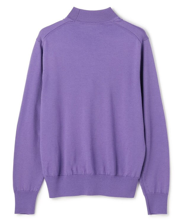 JOSEPH HOMME 【HIGH GRADE LINE】ヤマガタメリノ　モックネックニット ライラック系