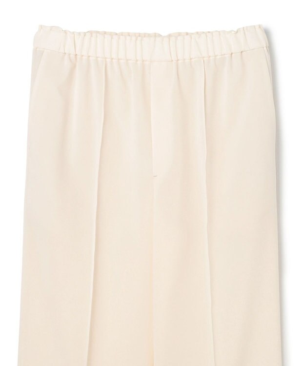 BEIGE， 【イージーケア・セットアップ対応】BATEAU / バックスリット ストレートパンツ Ecru