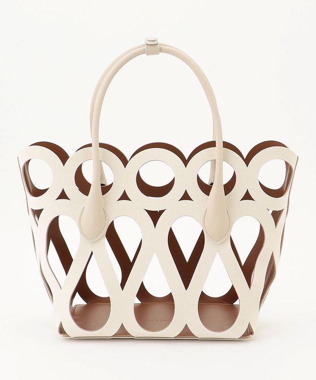 BEIGE， 【洗える・一部店舗限定】MARY AL TERNA / MAZE ハンドバック Ecru