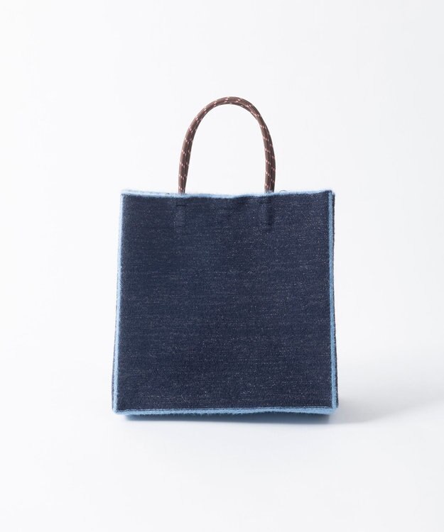 TRICOTE シャギーラメペーパーニットバック 39NAVY