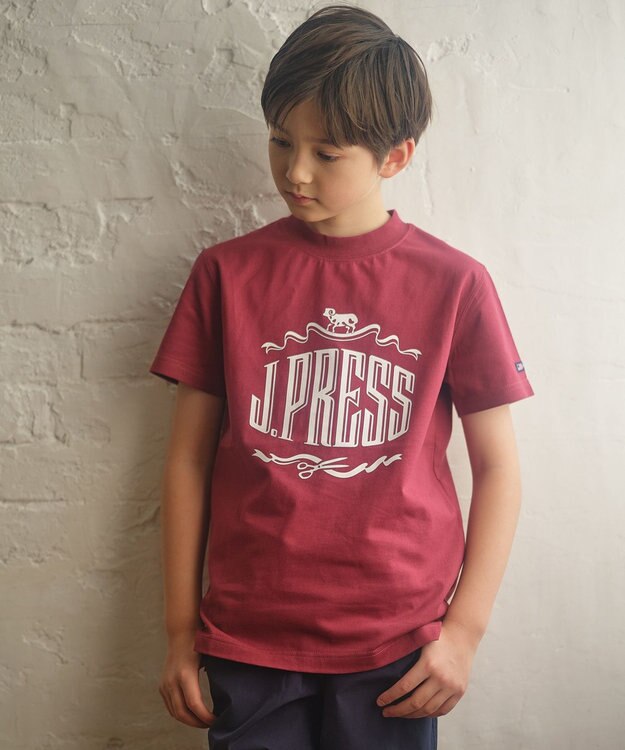 J.PRESS KIDS 【140-170cm】ハウスプリント Ｔシャツ