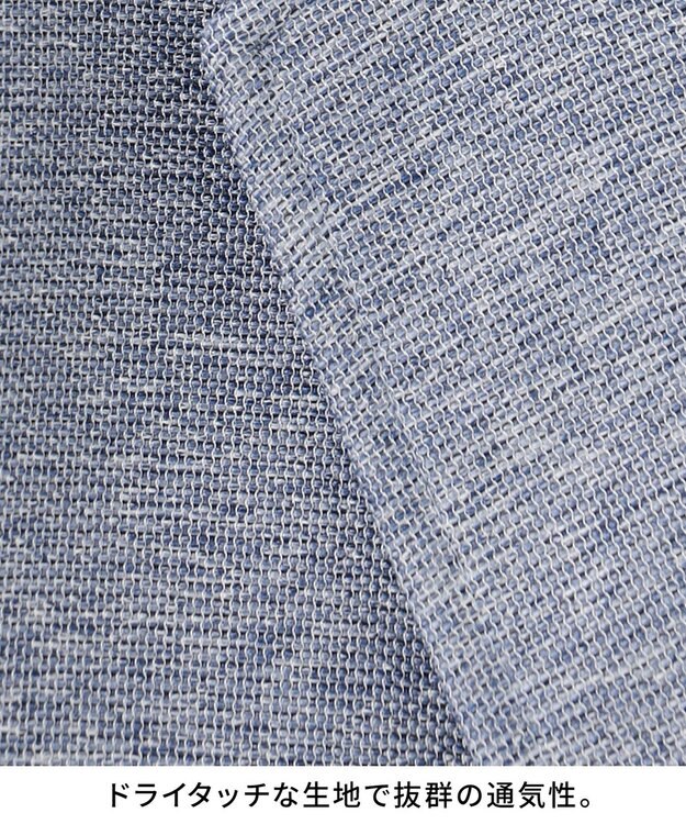 J.PRESS MEN 新色追加【WEB限定】【吸水速乾 / 洗える / 超軽量 / ストレッチ】ブリーザブルレノクロス ジャケット サックスブルー系