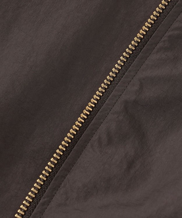 23区 【先行予約】ナイロンタイプライター ダブルジップ ブルゾン ダークブラウン系