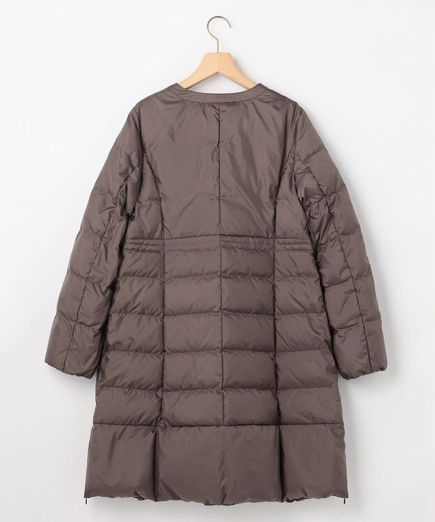 組曲 ライトタフタロング ダウン モカブラウン系