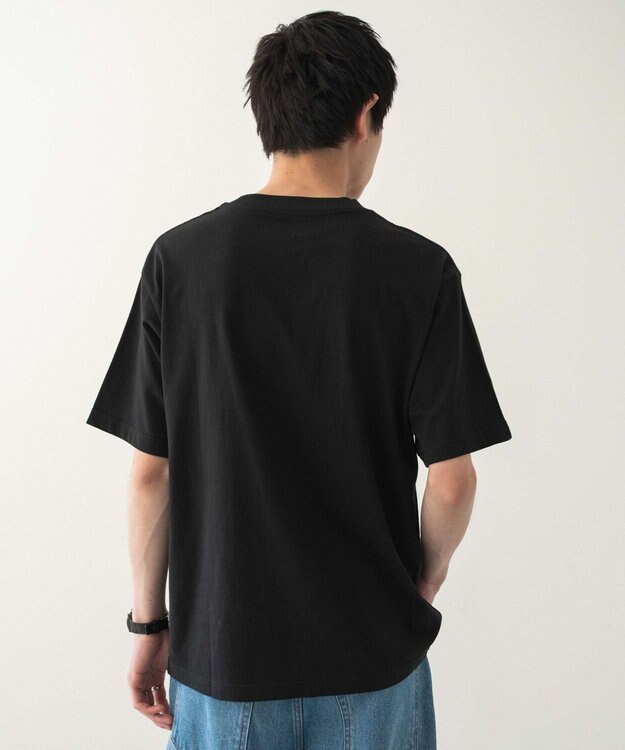 WEGO 【ユニセックス着用ITEM/MLサイズ展開/綿100%】リラックスフィットコットンT（SS） ブラック