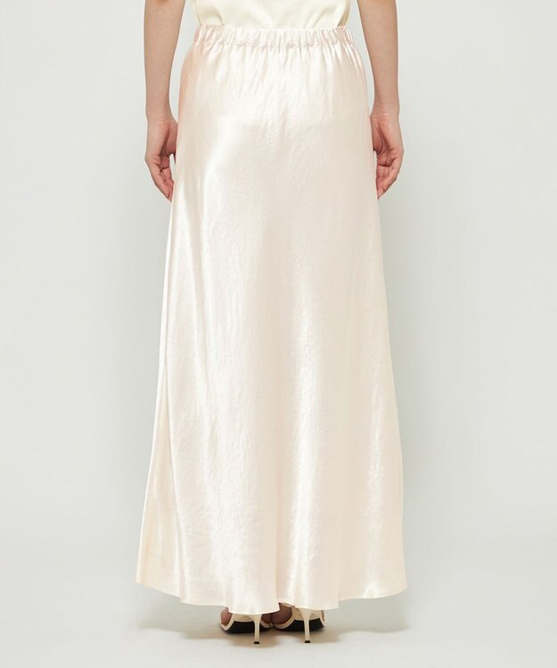 uncrave アセテートヴィンテージサテン バイアススカート エクリュ