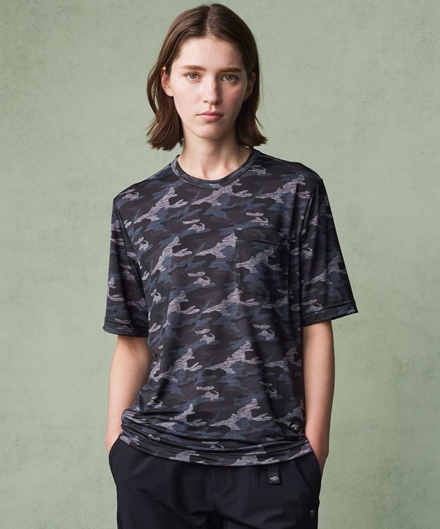 JOSEPH ABBOUD MOUNTAIN 【接触冷感】クールスキンガード Tシャツ グレー系5