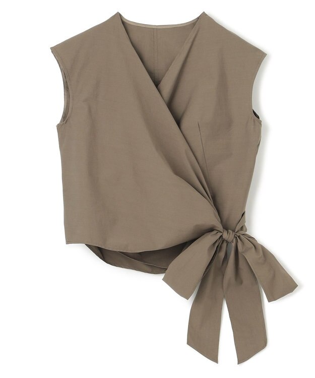 BEIGE，  HYDRANGEA / カシュクールブラウス Mocha