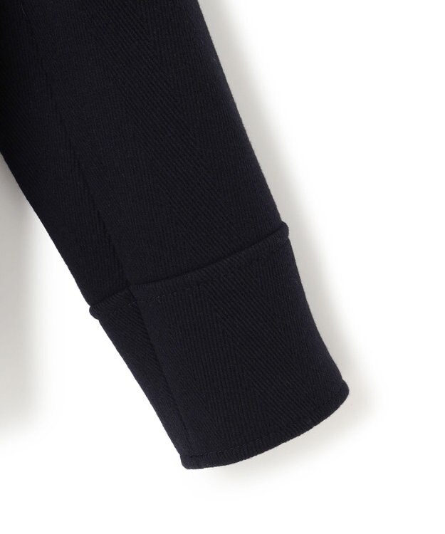 23区 ヘリンボーン ショート ピーコート ネイビー系