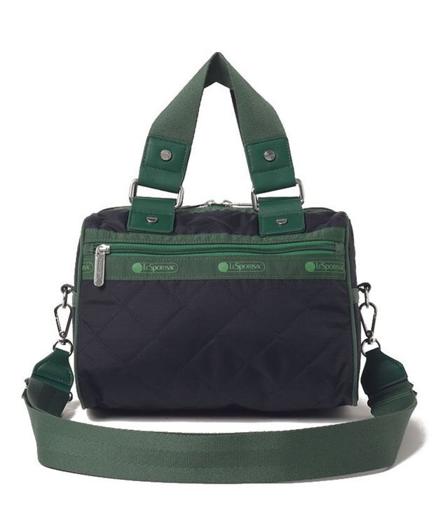 LeSportsac MINI SATCHEL BAG/ディープネイビーキルト ディープネイビーキルト