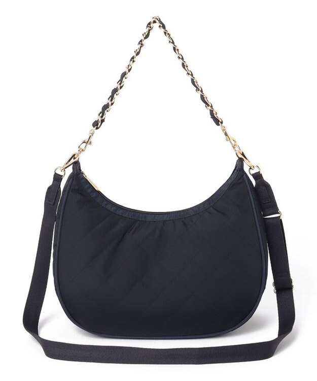 LeSportsac CHAIN N/S CONV HOBO/ディープシーブルーキルト ディープシーブルーキルト