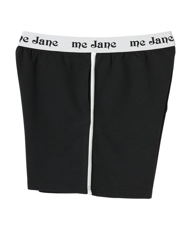 Green Parks ｍｅ　Ｊａｎｅ／ウエストロゴショートパンツ Black