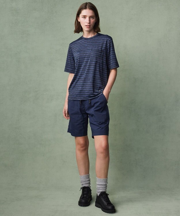 JOSEPH ABBOUD MOUNTAIN 【接触冷感】クールスキンガード Tシャツ ネイビー系2