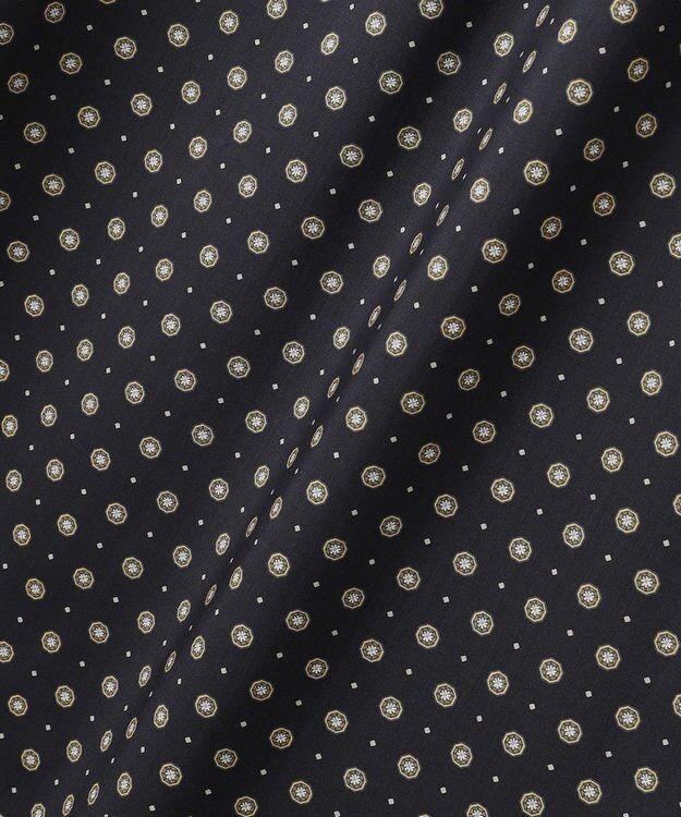 J.PRESS LADIES L 【洗える】ジオメトリックプリント ワンピース ネイビー系5