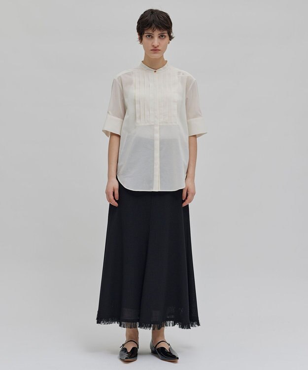 BEIGE， 【洗える】CANNET / フレアスカート Black