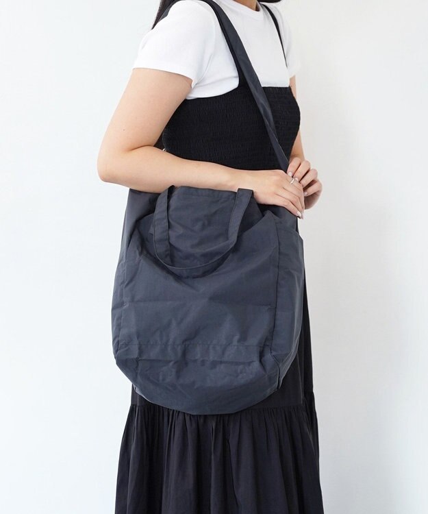 NIZYU KANO ポケッタブル 3wayトート ダークグレー