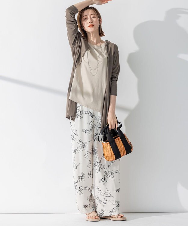 23区 【CLASSY.6月号掲載】ロング ネックレス シルバー系