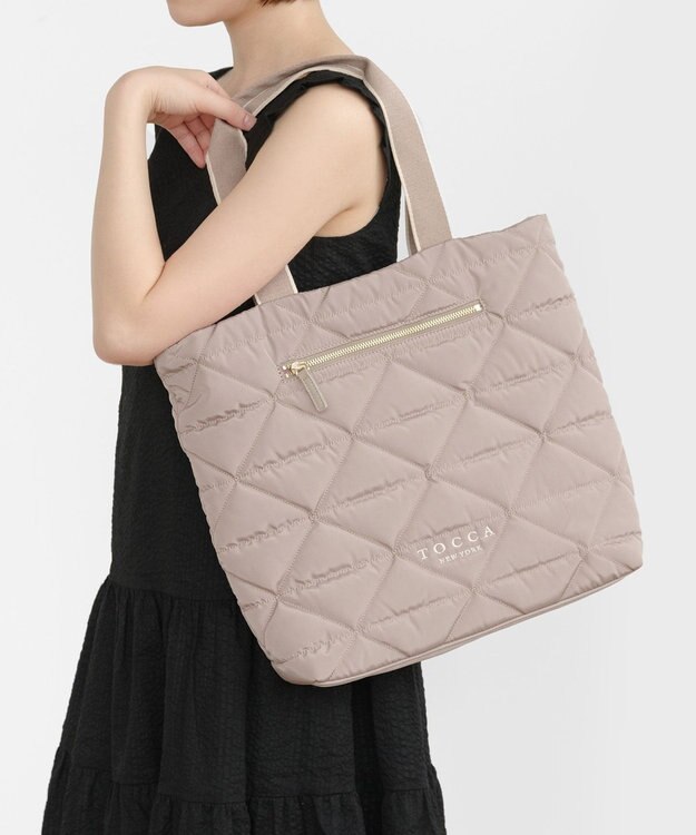 TOCCA ACCANTO TOTE トートバッグ【WEB＆一部店舗限定・A4サイズ対応】 ベージュ系