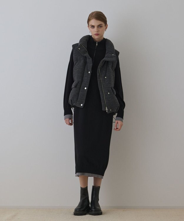 GRACE CONTINENTAL POEVE 　ショートブーツ ブラック