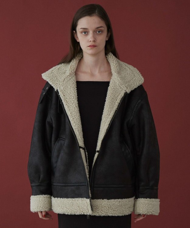 WEGO 【ユニセックス着用ITEM】B－3ジャケット ブラックその他