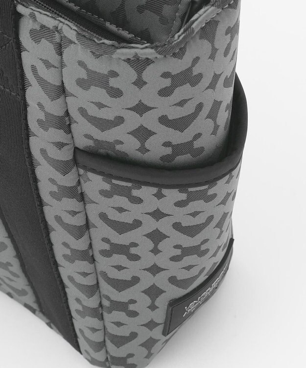 23区GOLF 【UNISEX】モノグラムカートバッグ　保冷機能で夏場のラウンドも便利！ ブラック系5