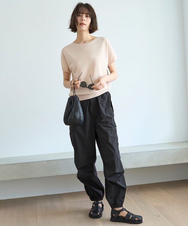 UNFILO スゴ機能 コンパクトニットT ピンク