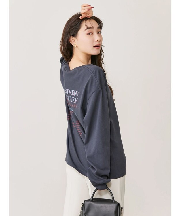 AMERICAN HOLIC カラーロゴカットプルオーバー Off White