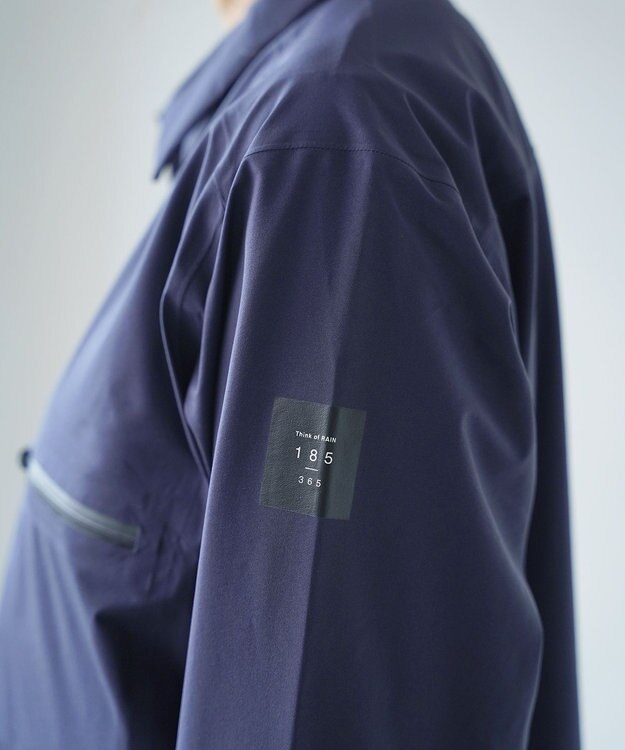 F/ACSION SHIGURE レインシャツジャケット NAVY
