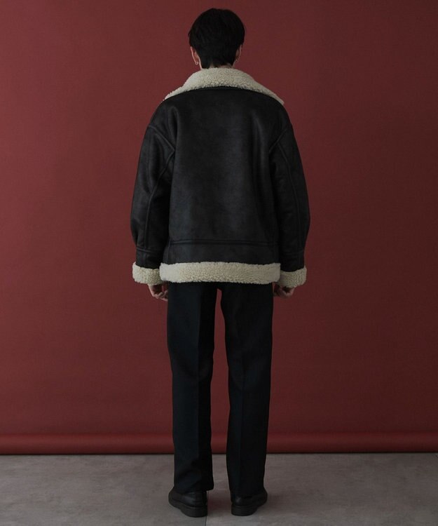 WEGO 【ユニセックス着用ITEM】B－3ジャケット ブラックその他