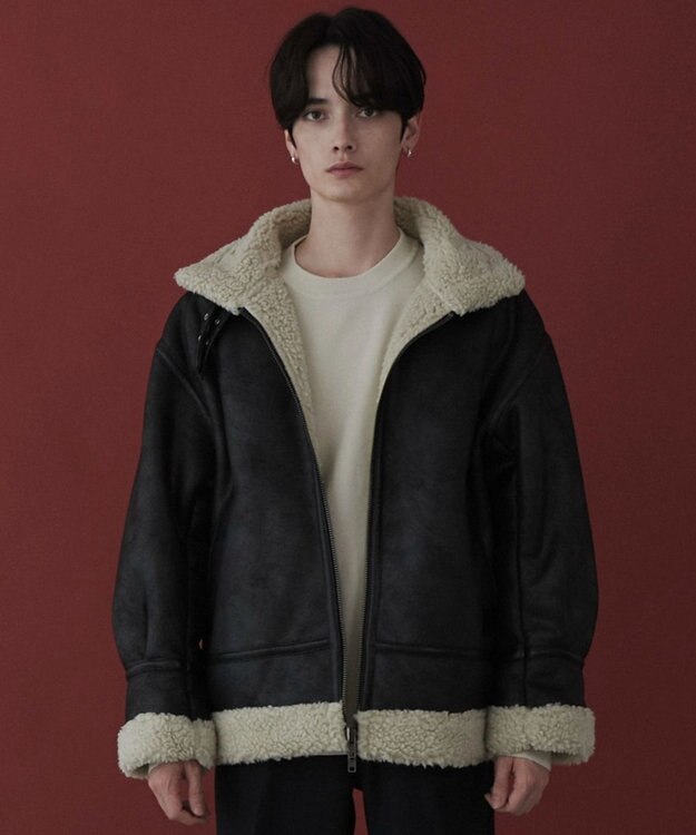 WEGO 【ユニセックス着用ITEM】B－3ジャケット ブラックその他