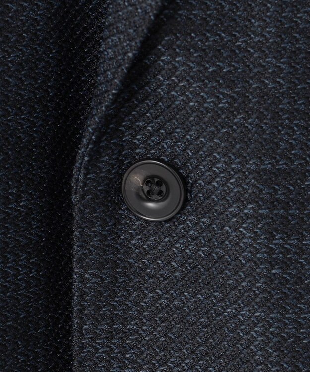 GOTAIRIKU カーディガンジャケット秋冬版【洗える/シワになりにくい/ストレッチ】リンクス BIZ ジャケット ネイビー系8